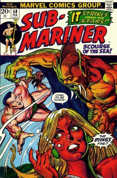 Sub-Mariner #58 Comic