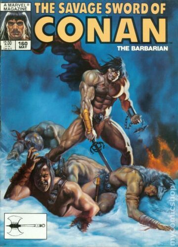 The Savage Sword of Conan #160 Comic