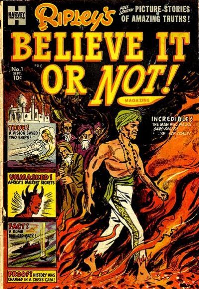 Ripley's Believe It Or Not Magazine #1 Comic