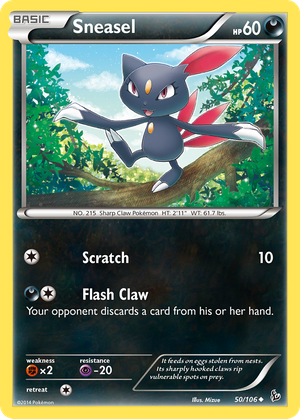 Sneasel (50/106) - Flashfire