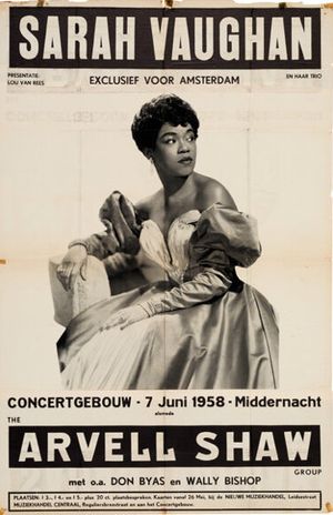 Sarah Vaughan Concertgebouw 1958