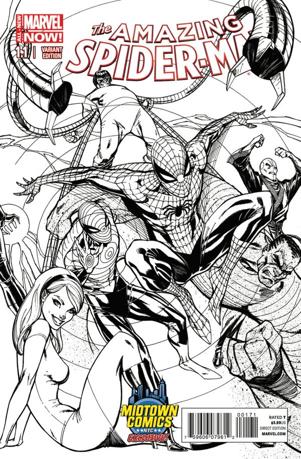 Amazing Spider-man #1.1 (Midtown Comics Sketch Edition)