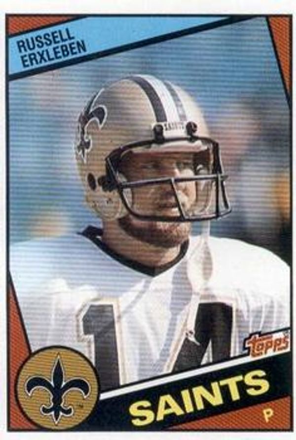 Russell Erxleben 1984 Topps #301