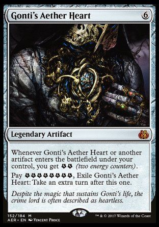 Gonti's Aether Heart (Aether Revolt) Trading Card