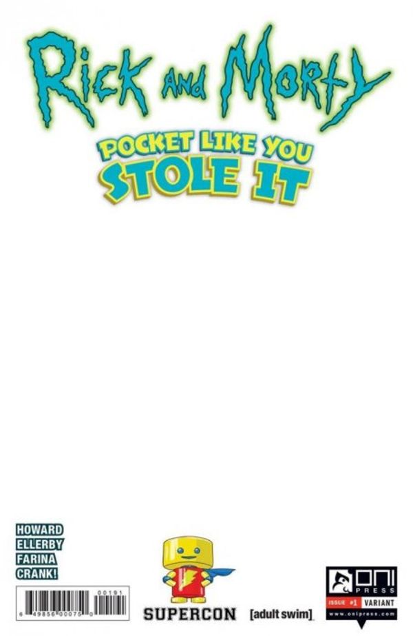 Rick and Morty: Pocket Like You Stole It #1 (Sketch Edition)