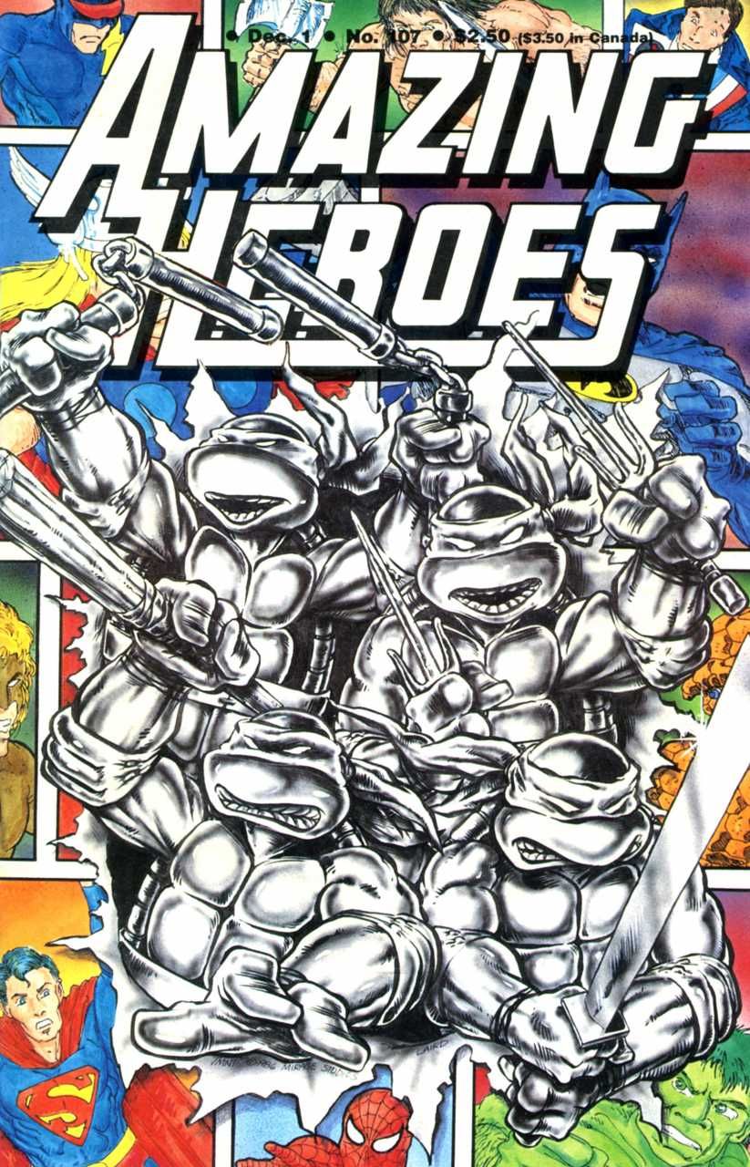 Amazing Heroes #107 Comic