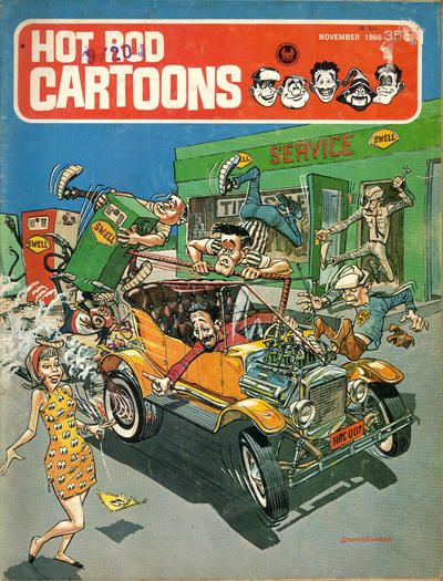 Hot Rod Cartoons #13 Comic