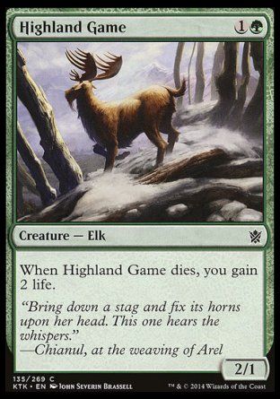 Highland Game (Khans of Tarkir) Trading Card