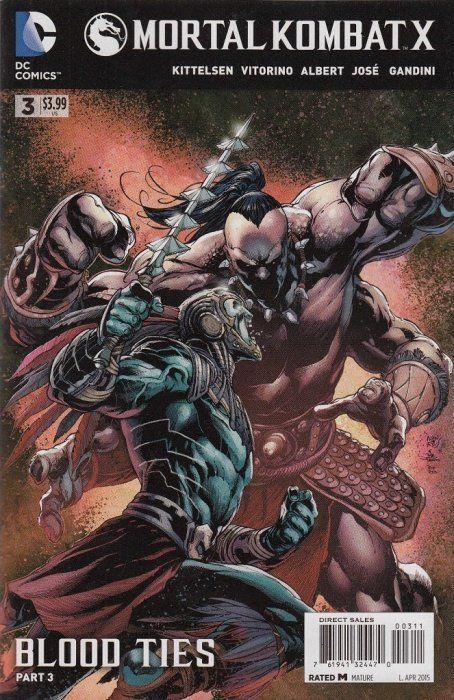 Mortal Kombat X #3 Comic