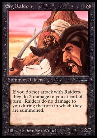 Erg Raiders (Arabian Nights) Trading Card