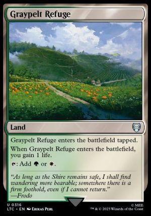 Graypelt Refuge (The Lord of the Rings Commander Decks)