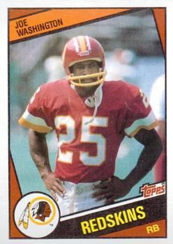 Joe Washington 1984 Topps #393 Sports Card