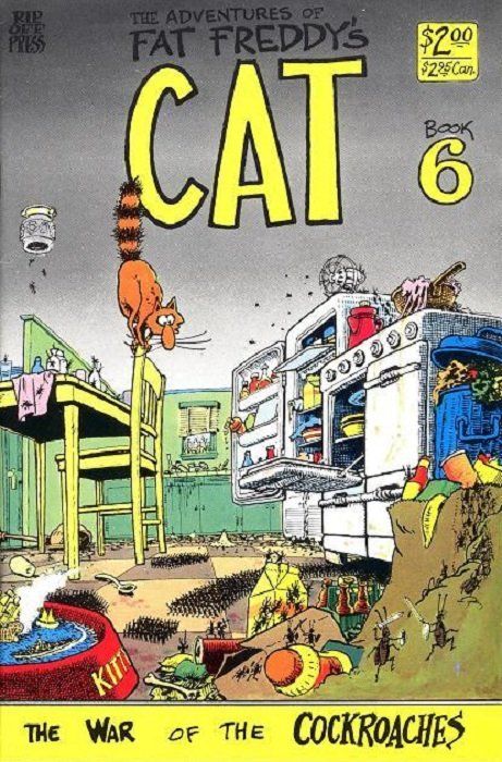 Adventures of Fat Freddy's Cat #6 Comic