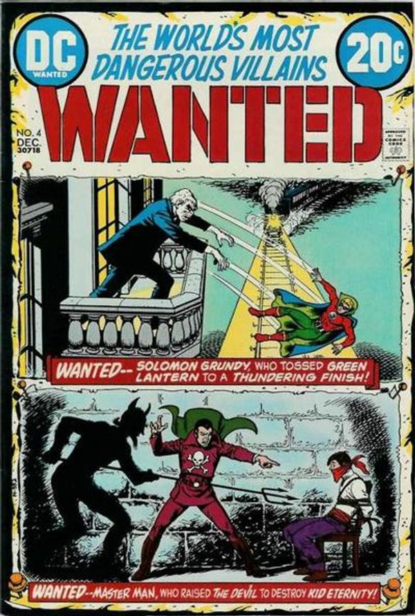 Wanted. The World's Most Dangerous Villains #4