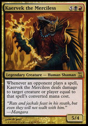 Kaervek the Merciless (Time Spiral)