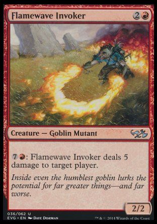 Flamewave Invoker (Duel Decks : Anthology) Trading Card