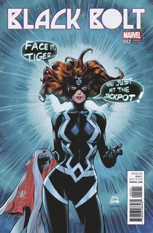 Black Bolt #2 (Stegman Mary Jane Variant)