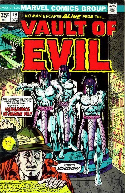 Vault of Evil #19 Comic