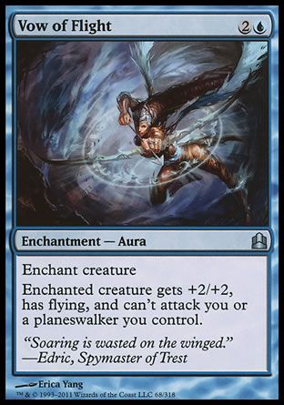 Vow of Flight (MTG Commander) Trading Card