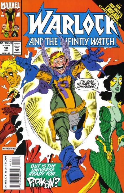 Warlock and the Infinity Watch #18 Comic