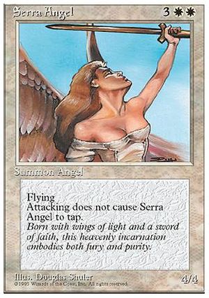 Serra Angel (4th Edition - Alternate)