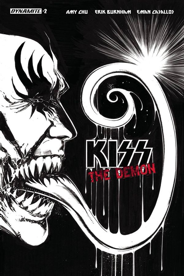 KISS: The Demon #2 (Cover F 15 Copy Mandrake B&w I)