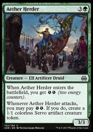 Aether Herder (Aether Revolt) Trading Card