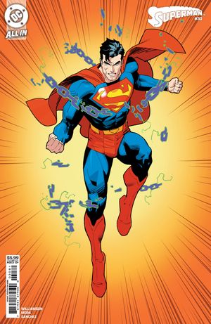 Superman #30 (Cvr H Dan Mora Corner Box Card Stock Variant)