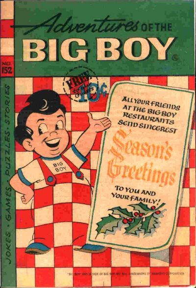 Adventures of Big Boy #152 [West] Comic