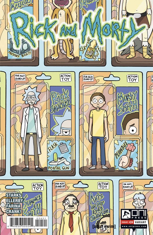 Rick and Morty #24 (Cover Variant Monster)