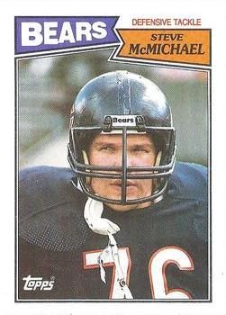 Steve McMichael 1987 Topps #54 Sports Card