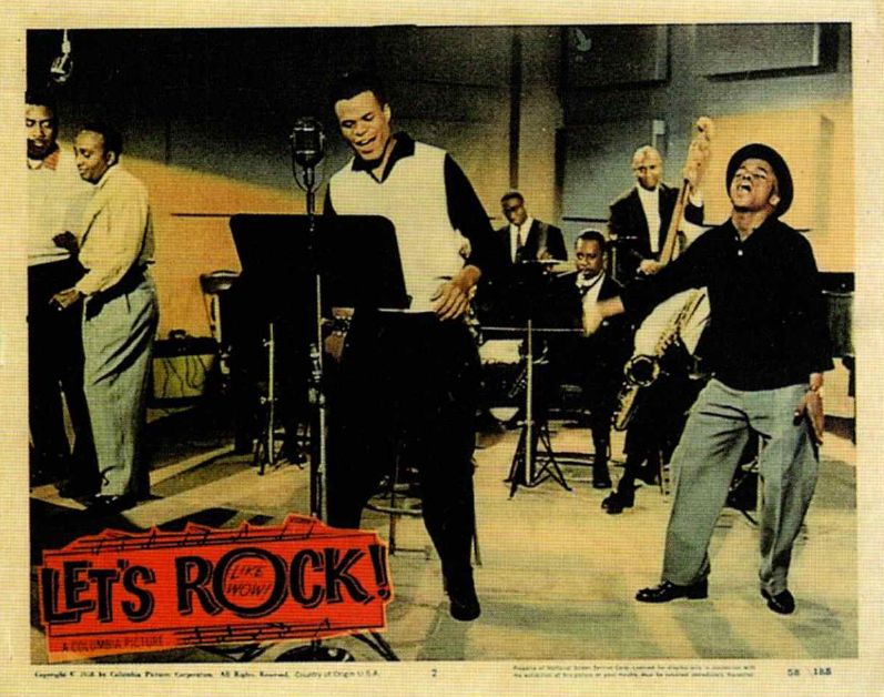 AOR-1.6 Roy Hamilton Let’s Rock! Lobby Card Concert Poster