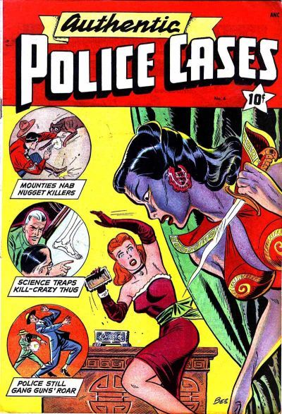 Authentic Police Cases #4 Comic