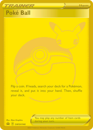 Poké Ball (Trainer: Item) (SWSH146) - SWSH Black Star Promos