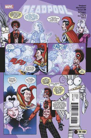 Despicable Deadpool #296 (Koblish Secret Comic Variant Leg)