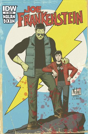 Joe Frankenstein #4 (Subscription Variant)