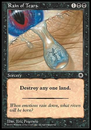 Rain of Tears (Portal) Trading Card