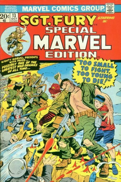 Special Marvel Edition #13 Comic