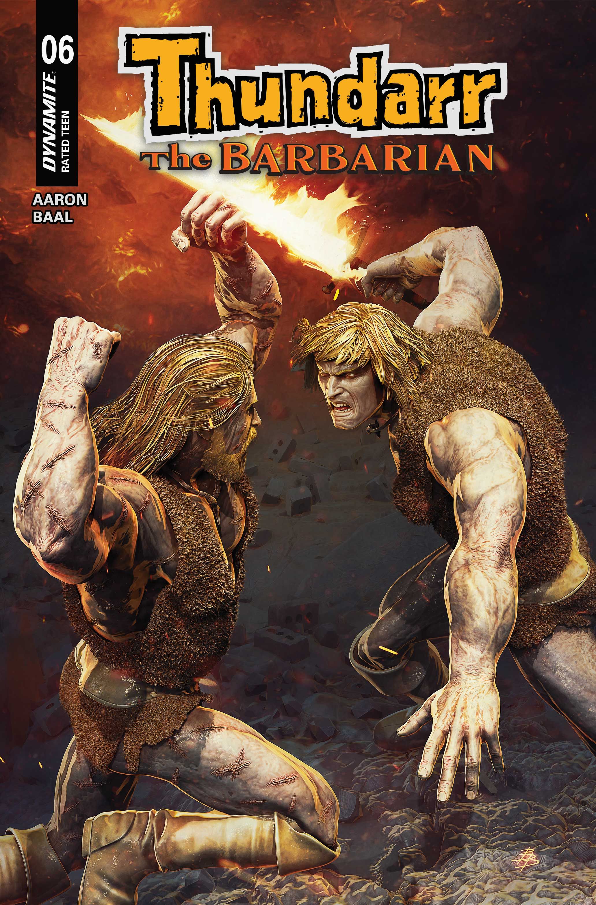 Thundarr The Barbarian #6 (Cvr C Bjorn Barends Variant) Comic