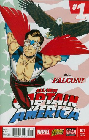 All New Captain America #1 (Anka Variant)