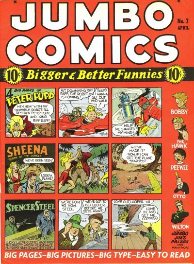 Jumbo Comics #7 Comic