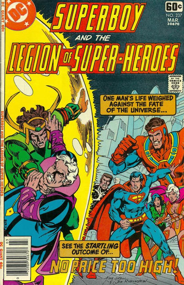 Superboy and the Legion of Super-Heroes #237