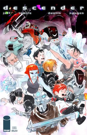 Descender #32 (Cover B Lil Robot Variant Nguyen)