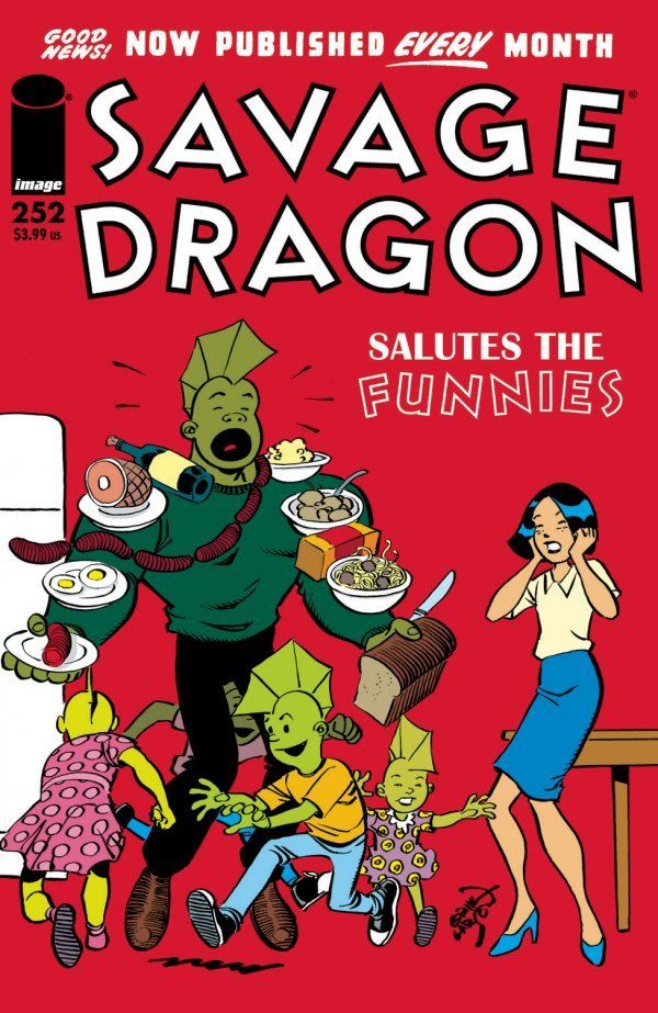 Savage Dragon #252 Comic
