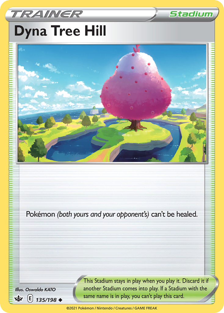 Dyna Tree Hill (Trainer: Stadium) (135/198) - Chilling Reign Pokémon Card