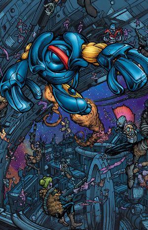 4001 A.d. X-O Manowar #1 (Cover D 20 Copy Cover Mega Cover Lee)