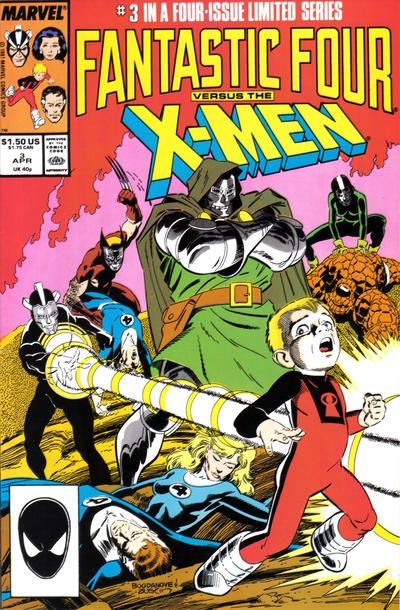 Fantastic Four vs. X-Men #3 Comic