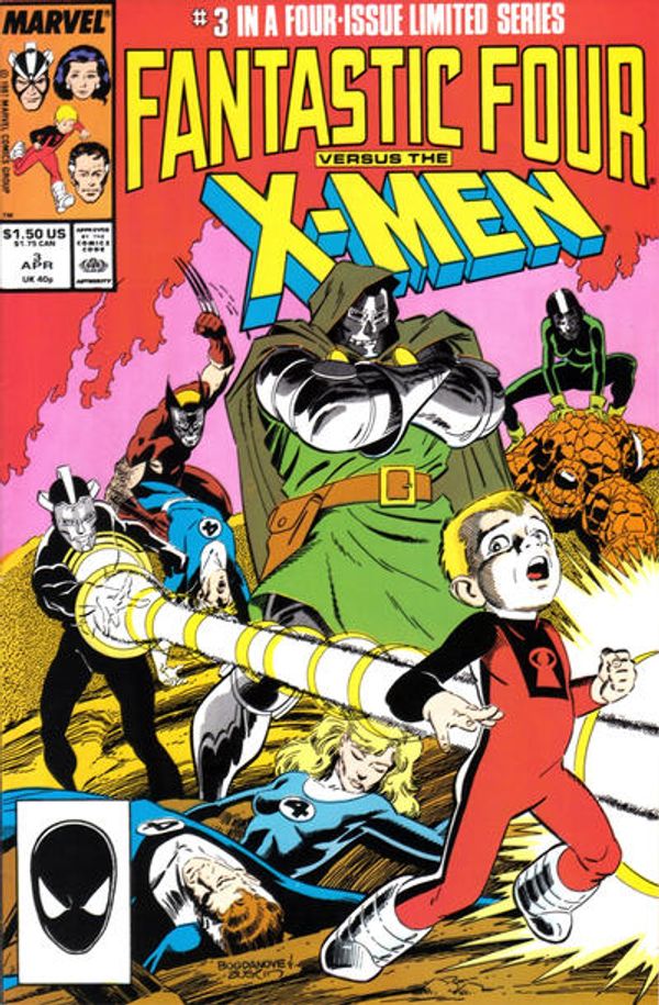 Fantastic Four vs. X-Men #3