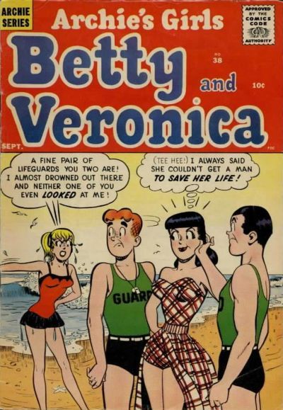 Archie's Girls Betty and Veronica #38 Comic