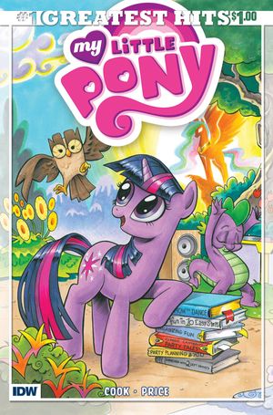 My Little Pony Friendship Is Magic #1 Idw Greatest Hits Cover